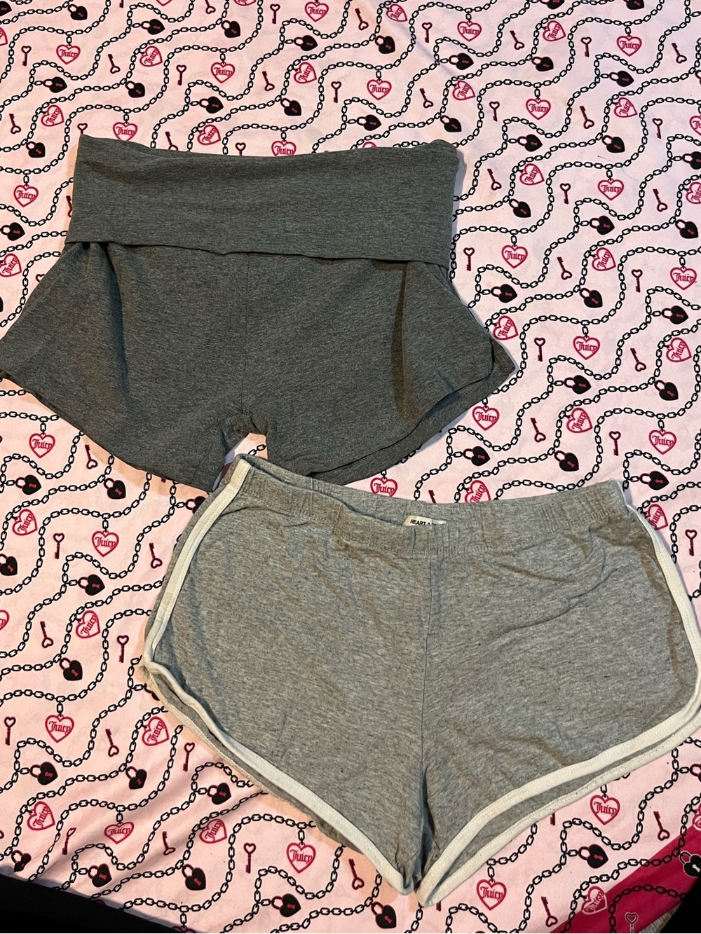 Two Gray Women’s Lounge Shorts